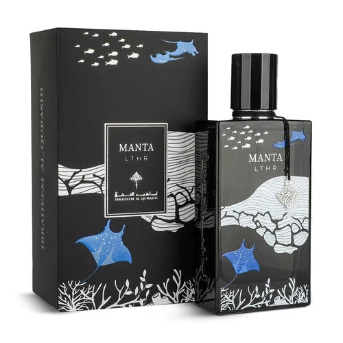 Manta Leather Eau de Parfum - 75ml By IBRAQ Ibraheem Al Qurashi For Men Spray 🥇