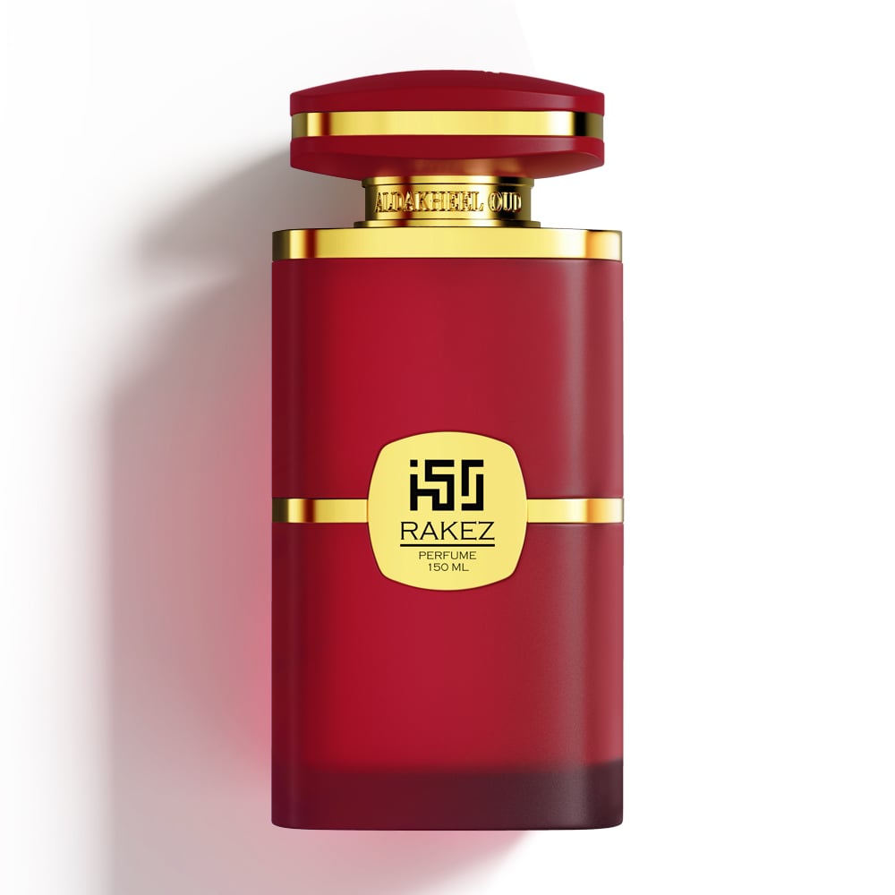 Rakez Burgundy Al Dakheel Oud Eau de Parfum 150ml bottle – price in Pakistan
