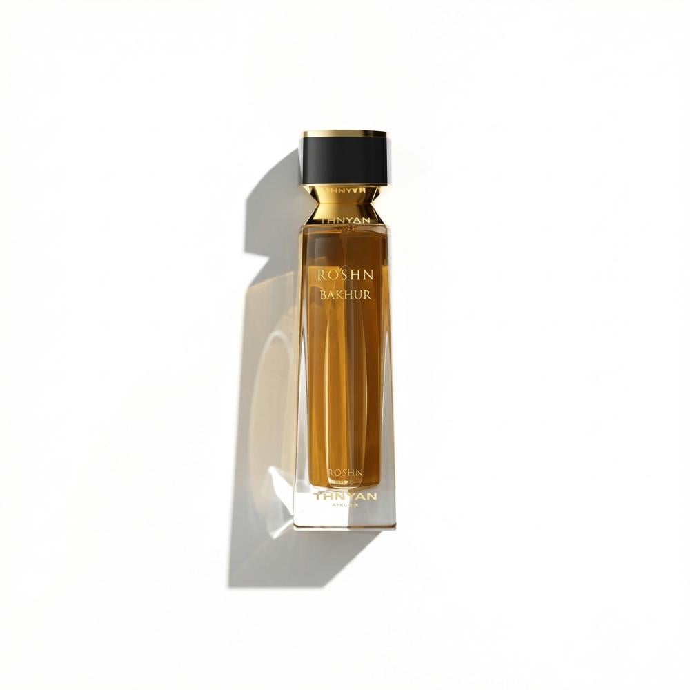 Thnyan Roshn Bakhour Perfume 200ml bottle - oud rose incense fragrance