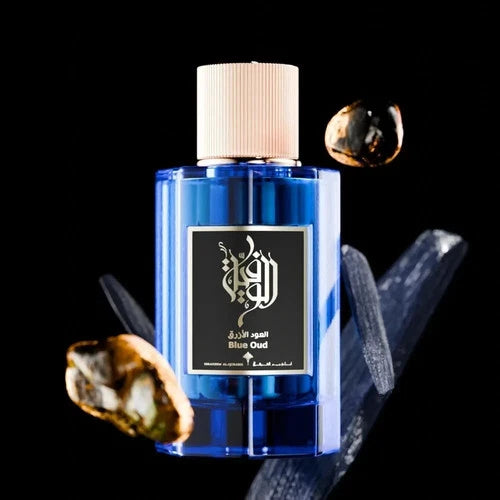 Al Wafia Blue Oud By Ibraheem Al Qurashi 100ml Spray EDP Unisex Perfect Blend . Brand New