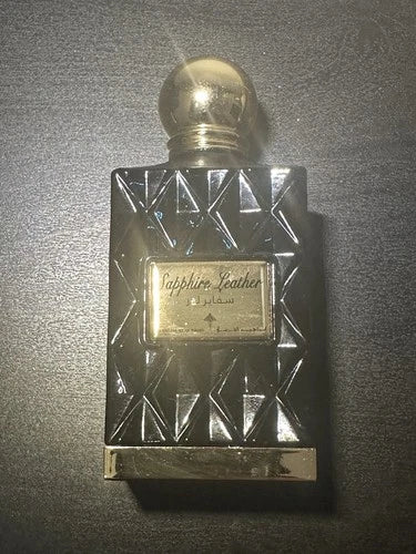 Sapphire Leather Eau de Parfum by Ibraheem Al Qurashi IBRAQ Old Bottle New (Other)